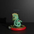 Kecleon2.png Kecleon pokemon 3D print model