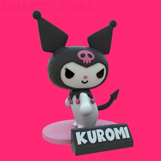 OBJ file kuromi - Sanrio・Model to download and 3D print・Cults