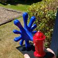 Feuerhydrant Buchstütze