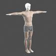 11.jpg Beautiful man -Rigged and animated for Unreal Engine