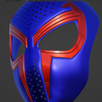 スクリーンショット-2023-12-04-230709.png Into The Spider-Verse Spider-Man 2099 fully wearable cosplay mask face shell 3D printable STL file