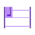 Amiga_1000_PI4_Remix_BOTTOM.stl AMIGAPI 1000 - Amiga 1000 (3:1) case for your Raspberry Pi - Modified for RPi4