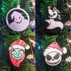 nightmare-before-christmas.jpg Archivo STL Esferas de navidad Nightmare before christmas・Idea de impresión 3D para descargar
