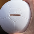trofeo.png Soccer ball money box - Soccer Ball Money Box - Key ring - Handball size - Soccer Ball Money Box