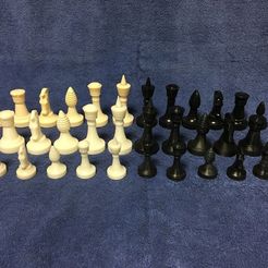 73d2de01f98865126974fa72506dbd00_display_large.jpg Fichier STL gratuit Star Trek - Ganine Classic Chess Set : Chevalier・Objet à télécharger et à imprimer en 3D, Dr_Merkin