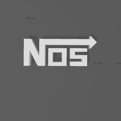3.jpg Free 3MF file NOS logo・3D printable model to download