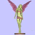 12.jpg angel beautiful woman 3D