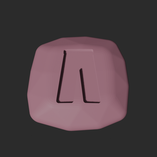 Trousers Stone - 3D Printable Game Token