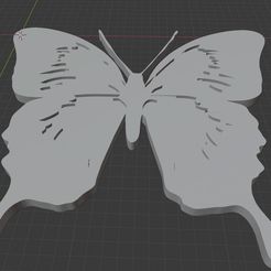 Unbenannt.jpg Butterfly 3D relief