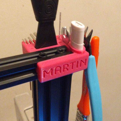 Tool holder module ENDER 3 and 3 PRO stl sldprt editable 3D model