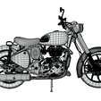 Wireframe-1.png Royal Enfield Classic 350 Motorbike
