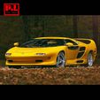 STL-0.jpg Modèle d'impression 3D Vector M12 Road Car (1995-1999)