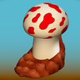 Champignon-tintin-1.png Tintin Mushroom BD Mysterious Star figurine