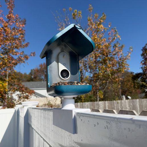 BIRD BUDDY FENCE MOUNT - TOP OF FENCE STYLE