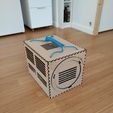 Boite-finie.jpg #LASERCUTBOX - Boite de transport pour chat &co