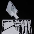 ShuttleFolded.jpg Archivo STL gratuito Lambda-Class Imperial Shuttle Kit Card・Objeto imprimible en 3D para descargar