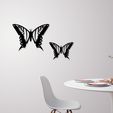 Presentation1.jpg Wall Butterfly