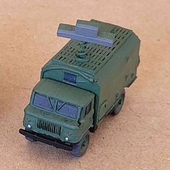 Titel.jpg Free STL file GAZ 66 - RPS-6 (1RL234) Vector, Twin Box ELINT・Template to download and 3D print