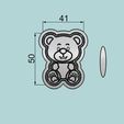 OsitoSentado.jpg Teddy Bear/Bear. Cutter and seal