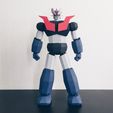 17.JPG STL file Low Poly Mazinger Z・Design to download and 3D print