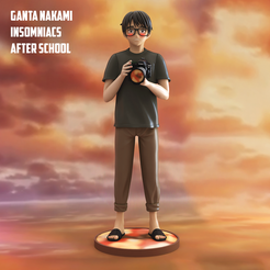 ganta_A.png 3D-Datei Ganta Nakami - Schlaflose nach der Schule・3D-druckbare Vorlage zum herunterladen