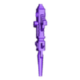 Blitzwing blaster.stl Bigger sword & gun for Legacy Blitzwing