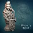 екуекн.jpg Archivo STL Margaery Tyrell・Modelo para descargar e imprimir en 3D