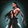 Nyx-side-45-Zoomed-STL-Tinytrollz.jpg Goddess of Darkness Marvel Nyx