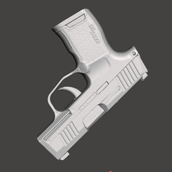 3651.png SIG SAUER P365 Real Size 3D PISTOL MOLD