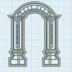 Cortante-Puerta-Encanto.png STL file Cookie cutter door Encanto・3D printing idea to download