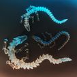 01.jpg Datei STL Flexi Hollow Dragon・Modell für 3D-Druck zum herunterladen
