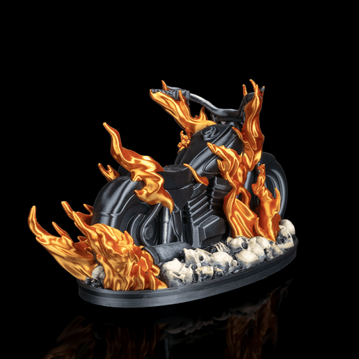 🚗 Hell Ride・ STL File for 3D printing・Cults