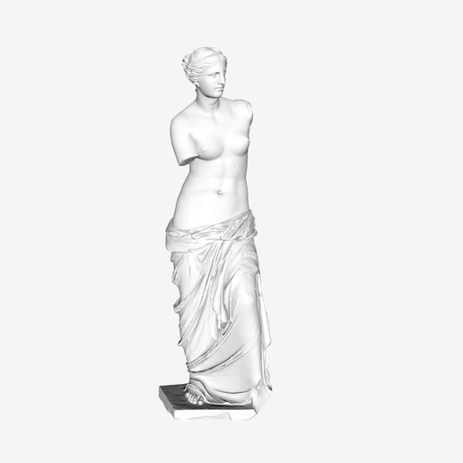 Venus de Milo at The Louvre, Paris 3D model