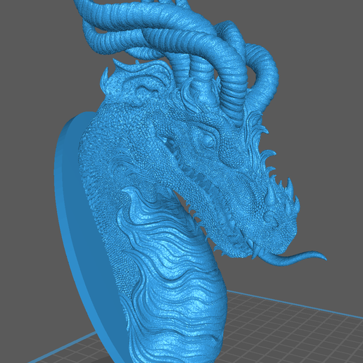 Untitleda.png Wall Mount Dragon Head Trophy