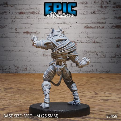 5459-Gnoll-Mummy-Angry-Medium-2.jpg noll Set de momie ‧ DnD Miniature ‧ Tabletop Miniatures ‧ Gaming Monster ‧ 3D Model ‧ RPG ‧ DnDminis ‧ STL FILE‧ DnD Miniature ‧ Tabletop Miniatures ‧ Gaming Monster ‧ 3D Model ‧ RPG ‧ DnDminis ‧ STL FILE