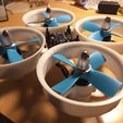 20170216_192202.jpg Fichier STL gratuit Whoop Drone Cross 4S Vol de nuit Acro・Modèle imprimable en 3D à télécharger