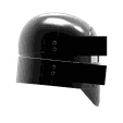 render_scene-left.123.png Sniper - Knights of Ren Helmet mask, Star Wars 3D print model