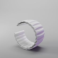 ionic Order bracelet5.jpg Download STL file Ionic Order Bracelet • Object to 3D print, Tree-D-Prints