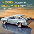 a3.jpg Classic Bodykit for AE86 AOSHIMA 1-24th Modelkit