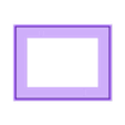 PFWSFrame8thInchBorder.stl Cornice per foto formato tessera