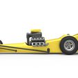 8.jpg Diecast Dragster old school à moteur avant avec coque Version 3 Echelle 1:25