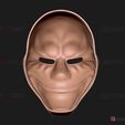 05.jpg Dallas Mask - Payday 2 Mask - Halloween Cosplay Mask 3D print model