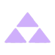triangulosEscudo.stl Shield Zelda case Nintendo Switch cartridges