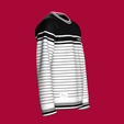 Men-Striped-Sweatshirt-With-Patch_1.png Camisola às riscas com remendo para homem | Marvelous / Clo3d / obj / fbx
