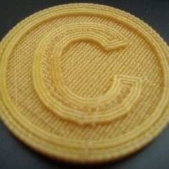 gold-coin_display_large.jpg Free 3D file Coins with initials・3D printer design to download