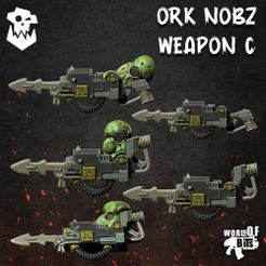 Last2-копия.jpg 3D-Datei Ork Nobz - Waffe C・Design zum Herunterladen und 3D-Drucken