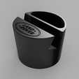 Land-rover.png Car cup phone  holders with Car logos and small storage  for car cup holders or desk use
