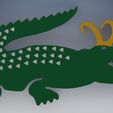 lokidrilo2.jpg Lacoste loki crocodile keychain