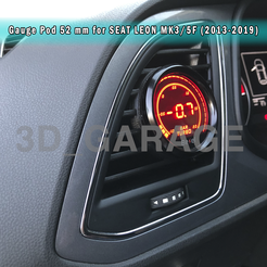 Coche-1.png Datei 3D 𝐆𝐀𝐔𝐆𝐄 𝐏𝐎𝐃 (𝑺𝑬𝑨𝑻 𝑳𝑬𝑶𝑵 𝑴𝑲𝟑/𝟓𝑭)・Modell für 3D-Druck zum herunterladen