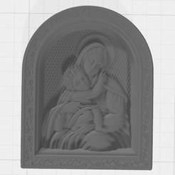 Maica-si-prunc.png Archivo STL Mary si prunc modelo 3d stl・Modelo de impresora 3D para descargar